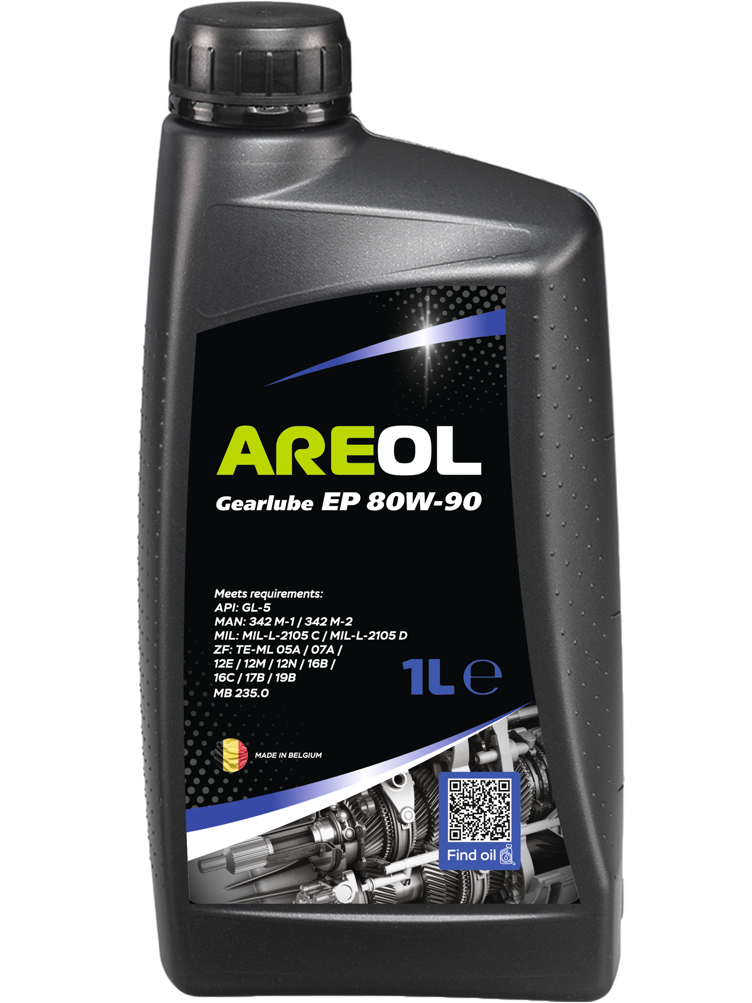 Трансмиссионное масло AREOL Gearlube EP 80W-90 1л